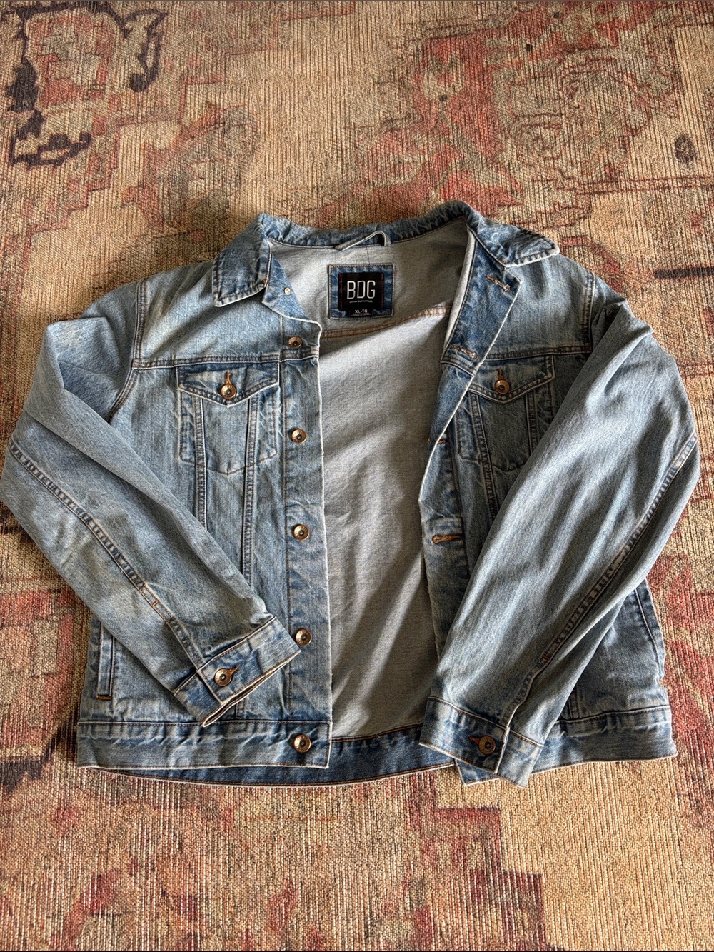 BDG Light Blue Stonewash Denim Jacket
